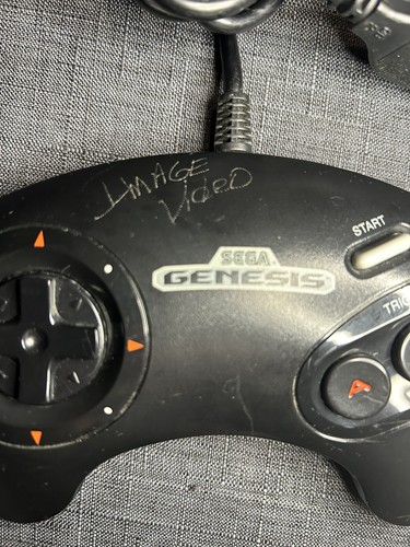 Sega Genesis Official Controller Red Button Model 1650 - Picture 3 of 3