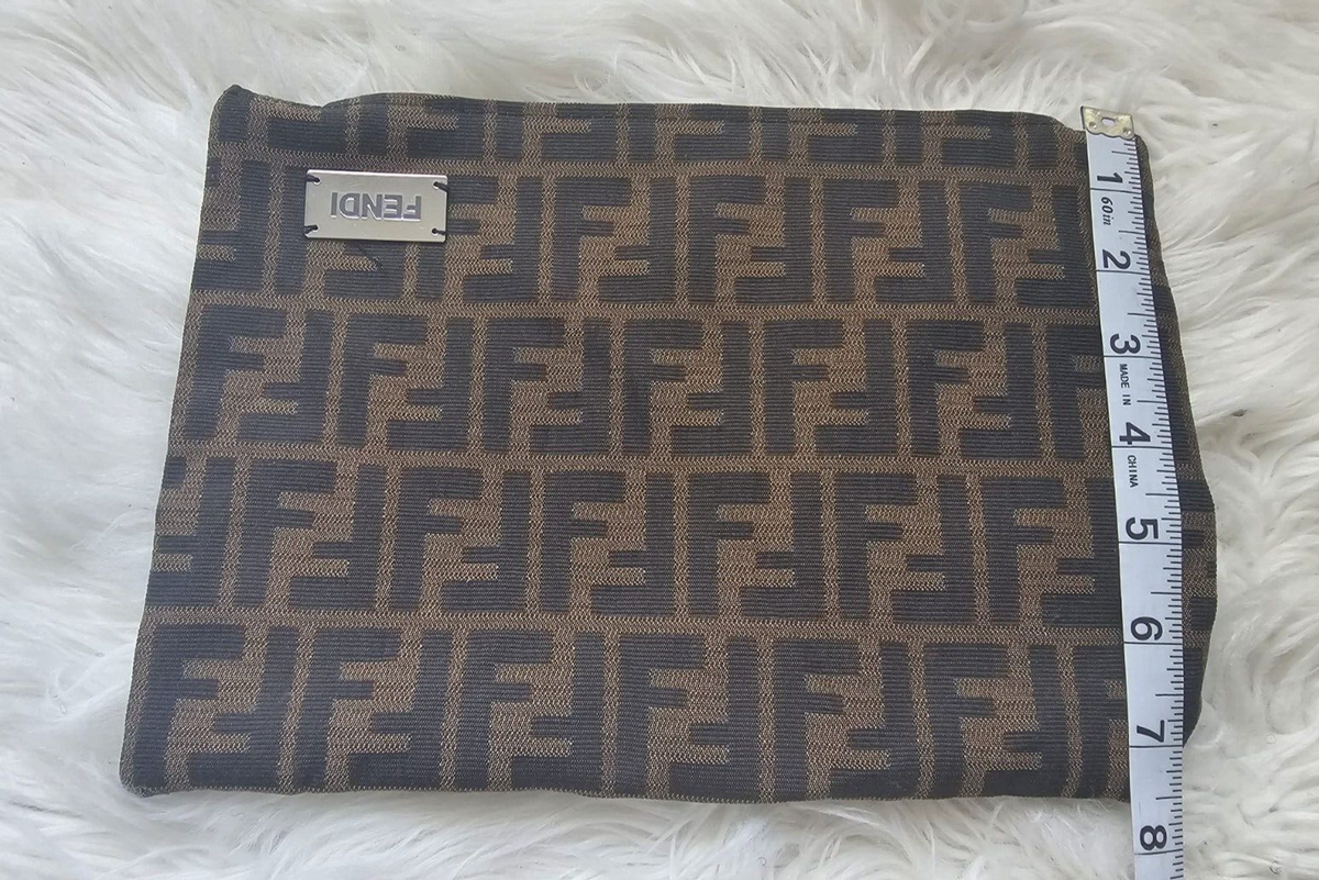 FENDI ハンドバッグ FFロゴ ブラウン/ブラック FENDI (フェンディ) FFロゴ クロスボディバッグ メンズ - バッグ