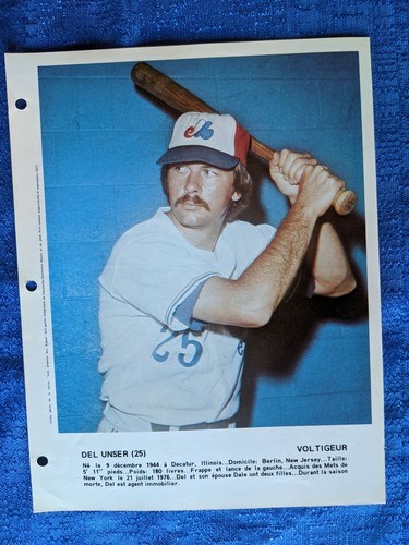 Montreal Expos 1974-83 Dimanche Dernière Heure U-PICK - 第 44/172 張圖片