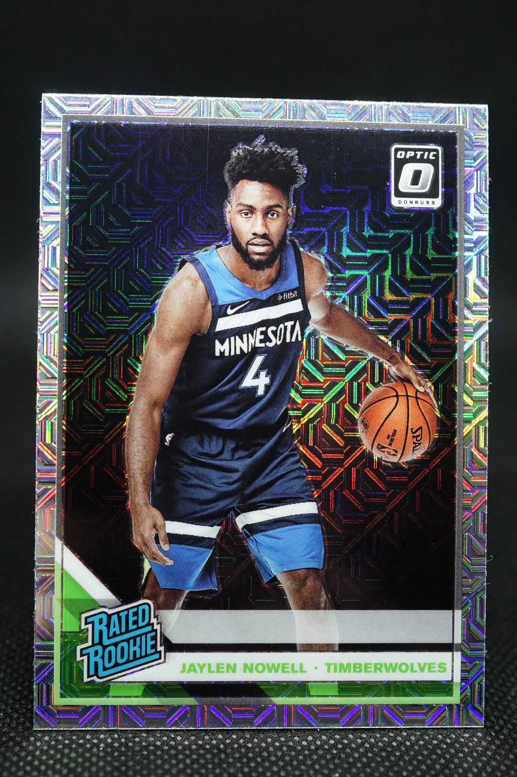 2019-20 NBA Panin Optic Rated Rookie Choice Prizm Jaylen Nowell #155 INVEST RC