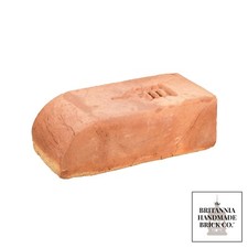 Header Bullnose Brick, Red Handmade Brick 3"