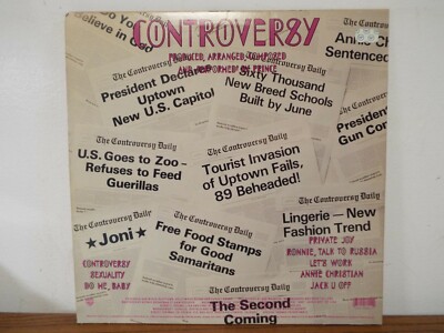 PRINCE CONTROVERSY WITH POSTER 1981 LP VINYL ALBUM | eBay