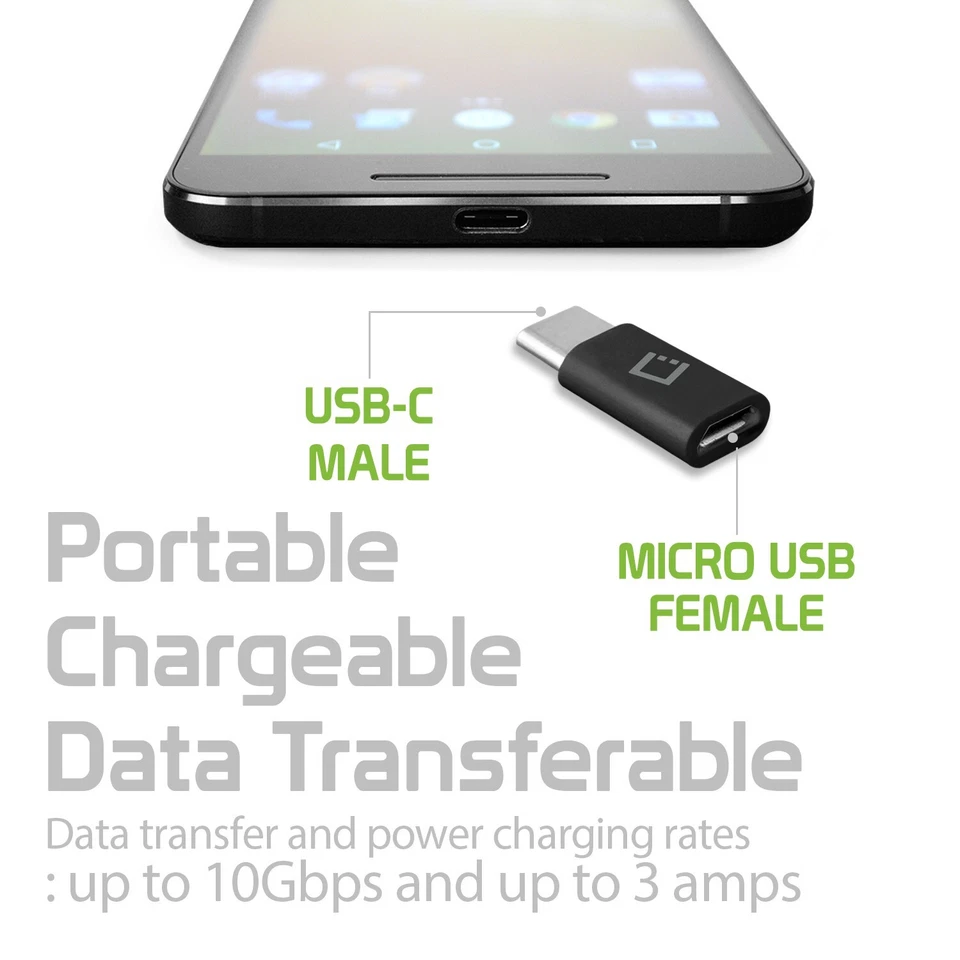 Cellet micro-USB to USB-C Adapter Converter Connector - Image 2 of 4