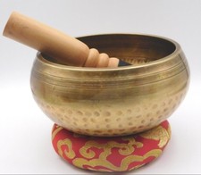 7" Hand beaten Singing Bowls-Singing Bowls from Nepal-Buddhist bowl for heeling