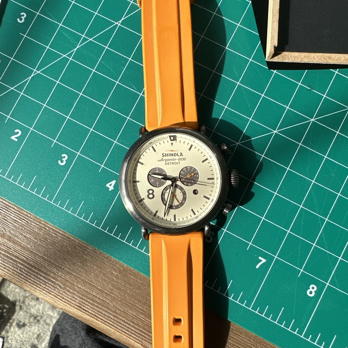 Shinola argonite 5030 clearance chronograph
