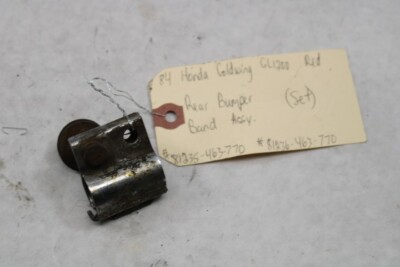 OEM Honda Motorcycle Rear Bumper Band 1984 Goldwing GL1200A 81236