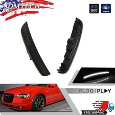 For 2015-2023 Chrysler 300 White Led Side Marker Lights Front Fender Lamps 2pcs