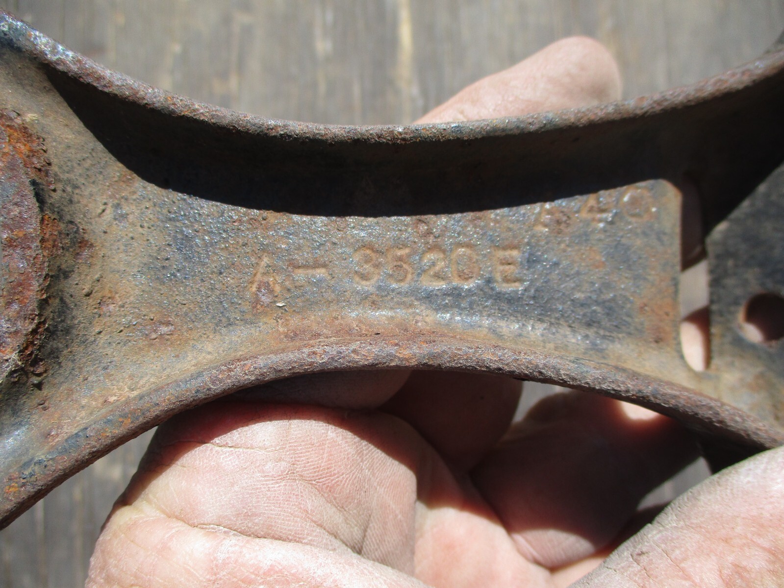 NOS Model A Ford STEERING COLUMN DROP BRACKET Original Support Brace eBay