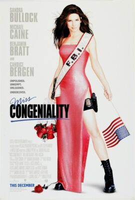 Miss Congeniality Movie Poster 18'' X 28'' ID-1-14(2)
