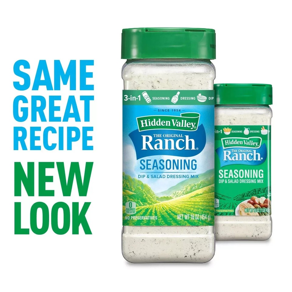 2 Pack Hidden Valley Original Ranch Salad Dressing and Seasoning Mix