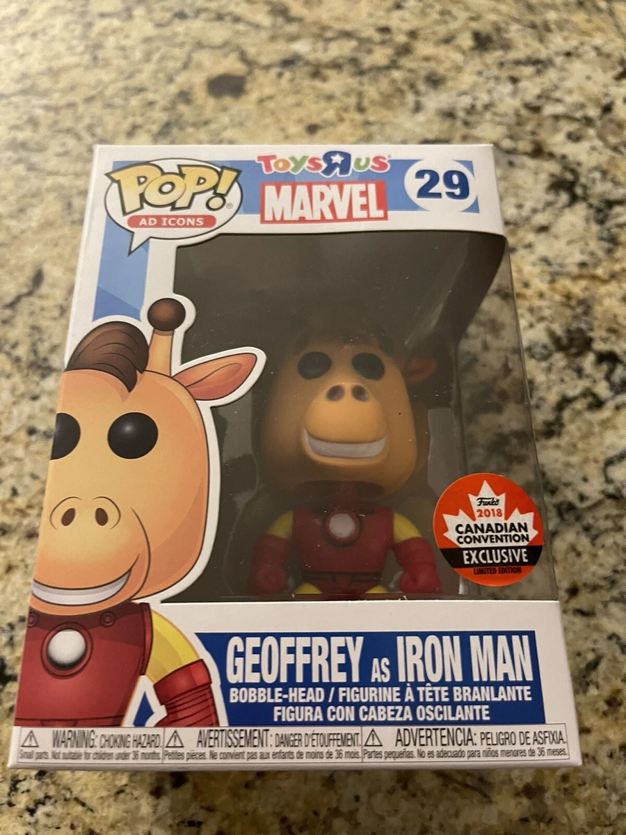 Geoffrey as iron deals man
