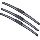 FJ Cruiser Wiper Blades Hybrid Aero for 2011-2016 FRONT 3x Blade BRAUMACH