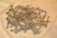 Vintage Erector Set Cadmium Large Double Angle ---100 Pcs