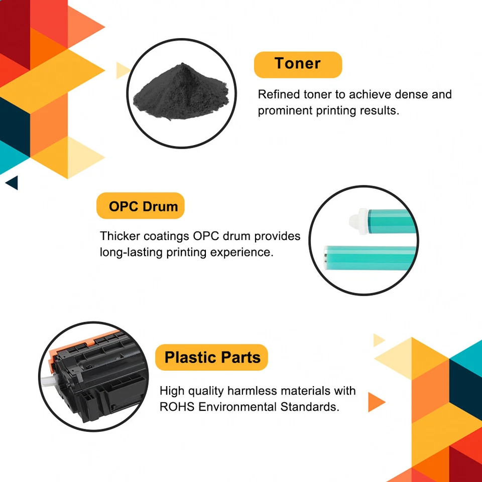 Toner for Samsung MLT-D116L 116L SL-M2625D M2825DW M2875FD M2875FW M2835DW Lot - Image 4 of 4