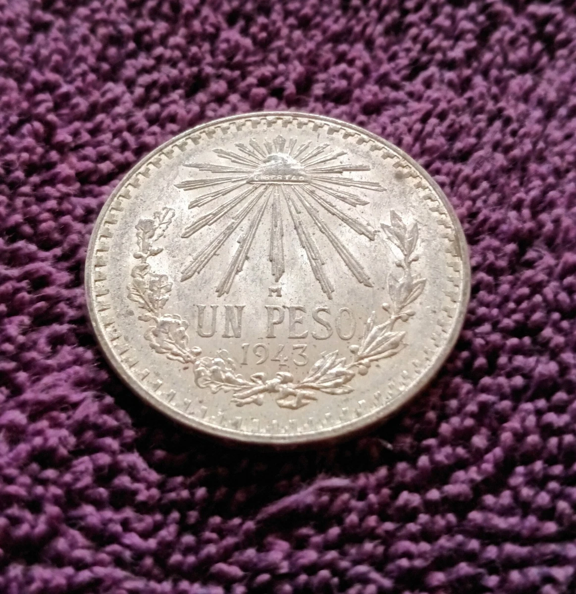 1 Peso 1943 Year Silver Mexican Coins (1905-Now) for sale | eBay