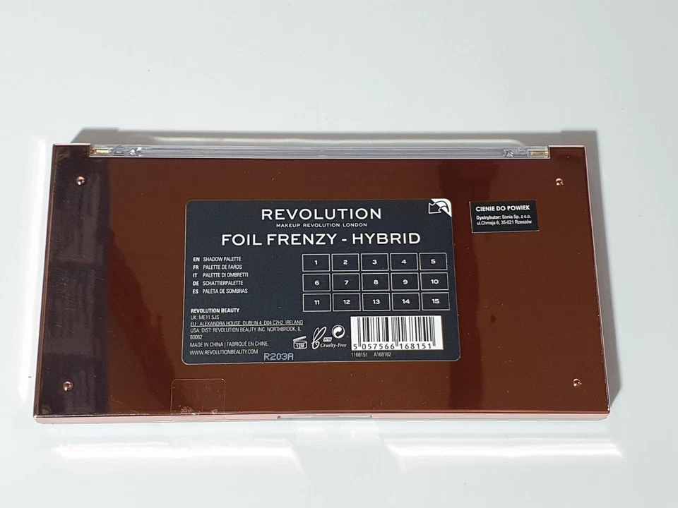 Makeup Revolution Foil Frenzy Hybrid Lidchatten 30g/ 11,30€ - VP Lagerungsspuren - Bild 3 von 4