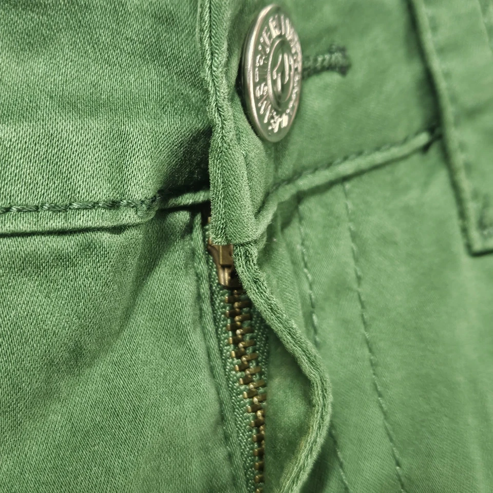 True Religion Kids Section Straight Green Twill Jeans Boys Size 12 NWT - Image 4 of 4