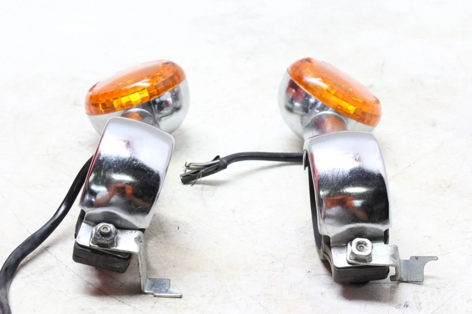 2000 DUCATI MONSTER 750 OEM FRONT LEFT RIGHT TURN SIGNALS LIGHT INDICATORS - Image 3 of 4