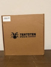 TENTOTEN Drum Pad 11", Silent Drum Practice Pad 2-Sided Silicone Pad & EVA Mat