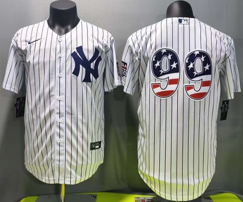 Aaron Judge #99 Yankees 250 US Flag Stitched Jersey Men's S-3XL New