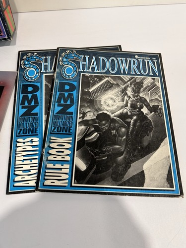 Shadowrun Downtown Militarized Zone - Gioco di Ruolo Fantascientifico (1990) Fasa Corp - Foto 15 di 20
