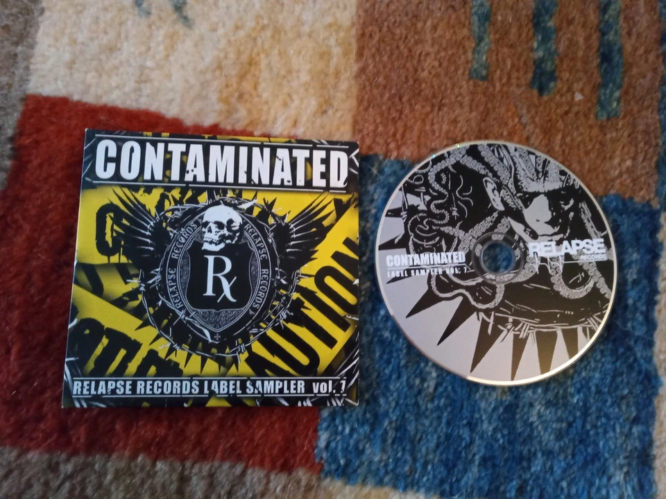 CD Album - Contaminated - Relapse Records Label Sampler Vol 7 Compilation disc - Image 3 of 4