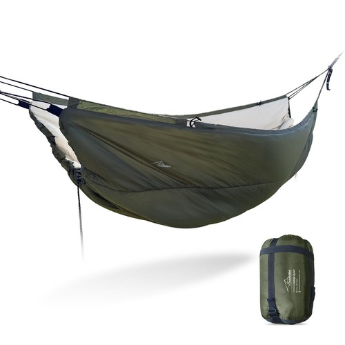 Hammock Underquilt for Camping Hammock, Warm Ultralight 4 Season