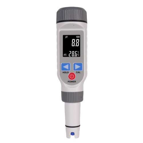 PH Meter Negative LCD Screen Red White Color Portable Temperature PH Test Pen - Picture 9 of 12