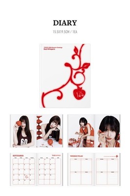 TWICE TWICE 2026 シーズンズグリーティング RED WHISPERS 2026 Season