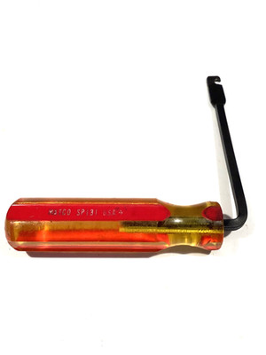 Matco Tools USA SP131 90° Bent Specialty Spring Tool With Amber Hard Handle NICE