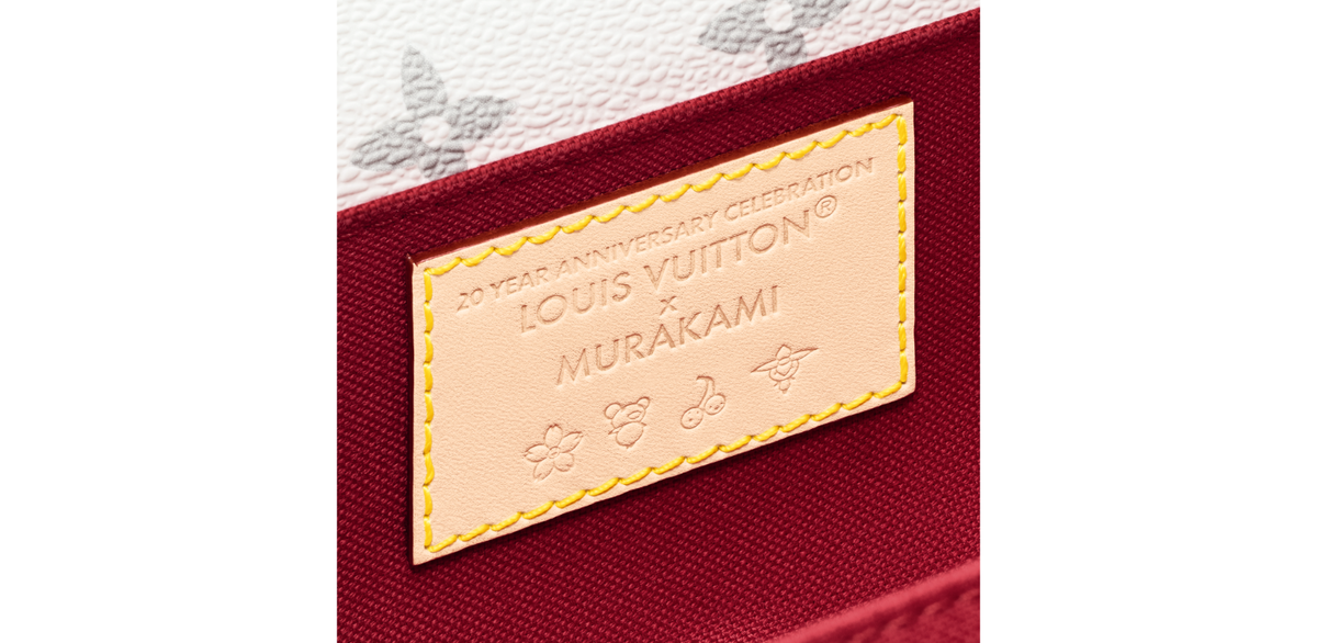 2025 Louis Vuitton Murakami LV x TM Pochette Metis East West White