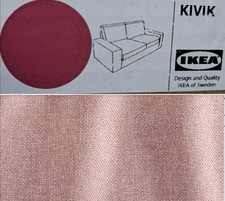 Ikea KIVIK Bezug 2er Sofa Gunnared hell braunrosa 905.171.88 Neu