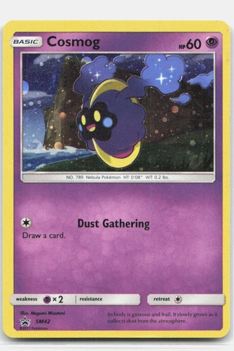 Cosmog - SM42 Holo Promo Sun & Moon Promo Pokemon Near Mint