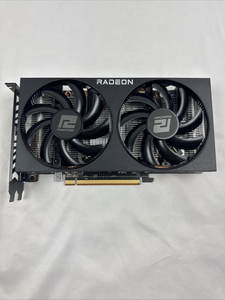 Tarjeta de gráficos PowerColor AMD Radeon RX 6650 XT Fighter doble ventilador 8 GB GDDR6 Foto 2 de 4