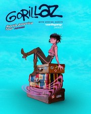 Gorillaz North America Tour Poster