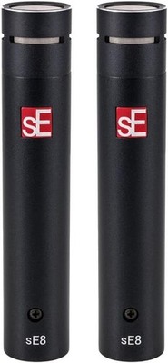 Se Electronics Se8 Paar Kleine Membran Kondensatormikrofone / Stereo Paar Set [