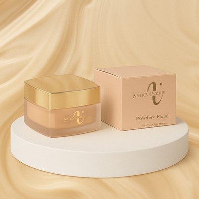 Luxury Body Fragrance Cream   Floral Scented, Long Lasting (Nancy Beaute)