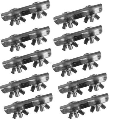 Seilverbinder bis 6 mm 10 Stück  für Weidezaunseil Weidezaun
