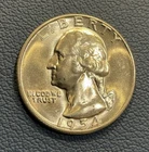 1954 S Washington Quarter - 90% Silver - Blast White - GEM 💎 Uncirculated