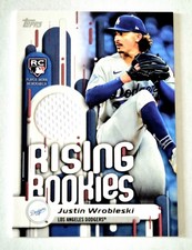 Justin Wrobleski 2025 Topps Update - Player-Worn Jersey Relic (RC)