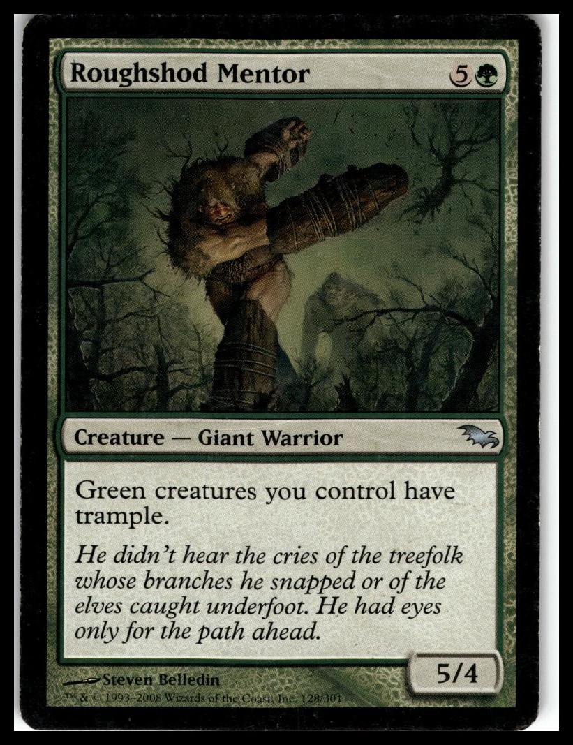 Shadowmoor #128 Roughshod Mentor