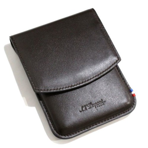 Dupont S.T. Dupont 183140 Atelier Zigarillo Etui für 8 braune Leder Neu