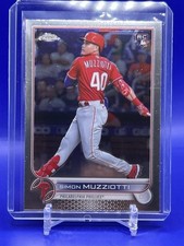 2022 Topps Chrome Update Simon Muzziotti #USC158 RC Philadelphia Phillies