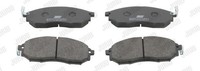Jurid 572575J Bremsbelagsatz, Scheibenbremse FüR Infiniti, Nissan, Renault