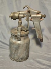 Vintage Devilbiss Jga-502 Hvlp Paint Sprayer With A Metal Canister Vintage Devilbiss Jga-502 Hvlp Paint Sprayer With A Metal Canister