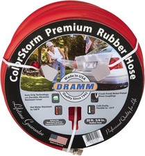 ColorStorm Premium Rubber Garden Hose – 50 ft Heavy Duty 5/8" Water Hose