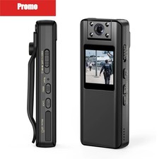 BOBLOV A22 Mini Body Camera 1080P HD Screen Night Vision Magnetic Cam