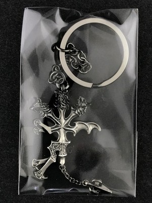 Dirge of Cerberus Final Fantasy VII Cerberus Metal Key Holder Key Ring 2005 ver.