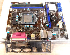 ASRock H61M-PS4 Motherboard With G2030 CPU and 4 Gb Ram LGA1155 With I/O