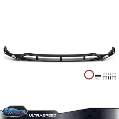 Front Bumper Lip Splitter Gloss Black Fit For 18-21 BMW X3 G01 X4 G02 M Sport